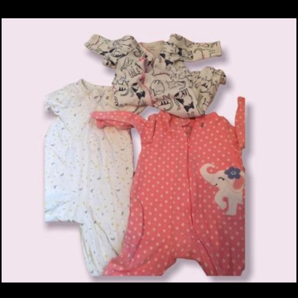 Baby girl sleepers